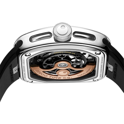 ZEROO T9-01 UFO FULL SKELETON AUTOMATIC TOURBILLON  Watch For Gents - ZT009-01PSBB