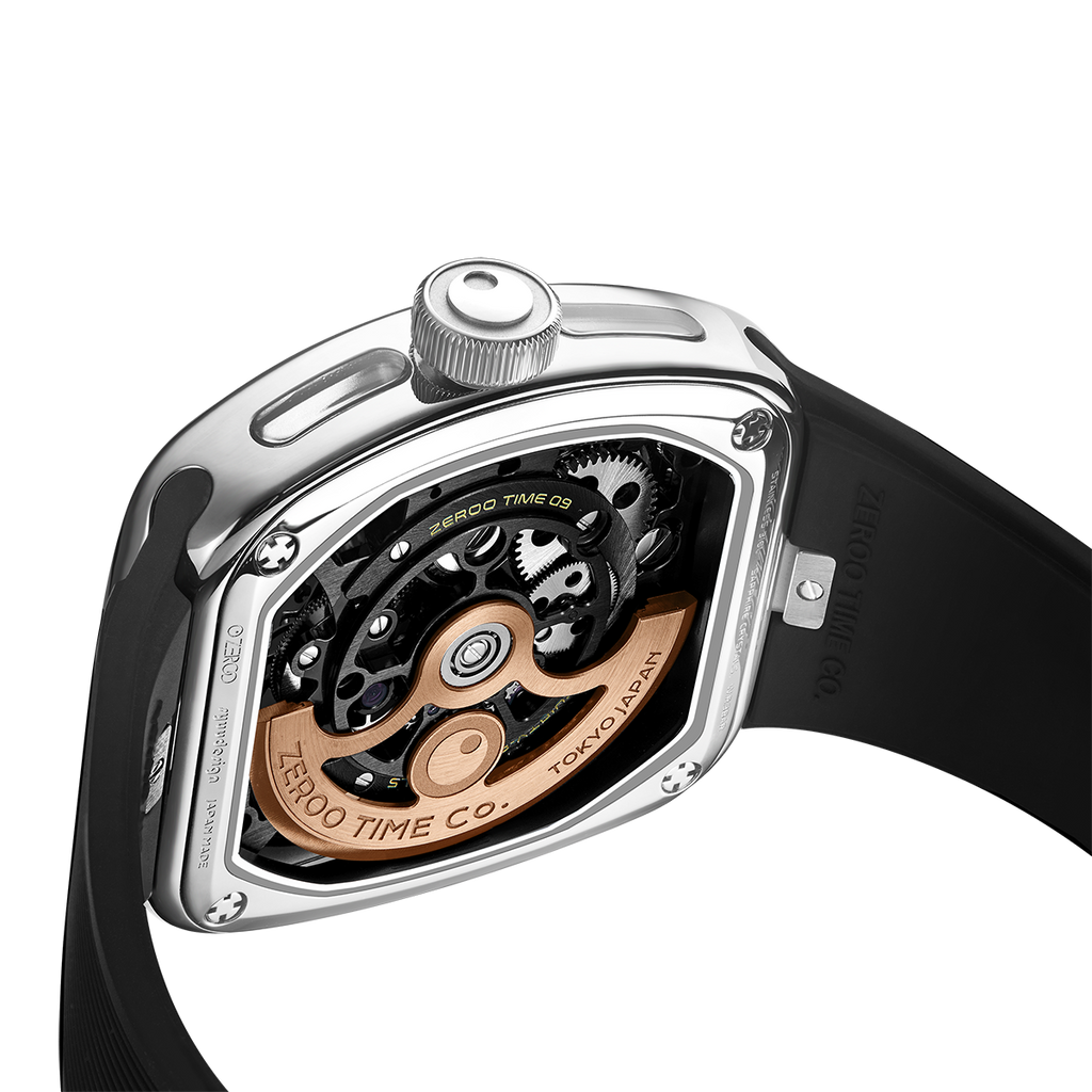 ZEROO T9-01 UFO FULL SKELETON AUTOMATIC TOURBILLON  Watch For Gents - ZT009-01PSBB