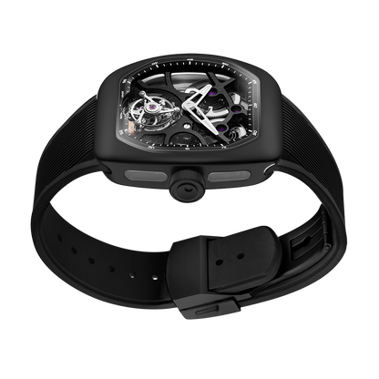 ZEROO T9-01 UFO FULL SKELETON AUTOMATIC TOURBILLON  Watch For Gents - ZT009-01SBBB