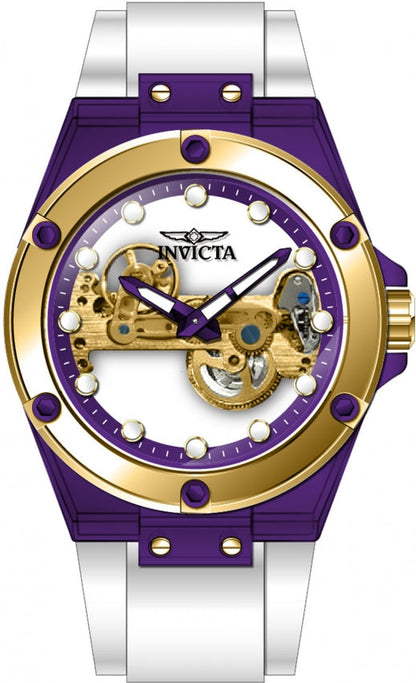Invicta Speedway Analog Quartz White Band Watch For Men - 44397
