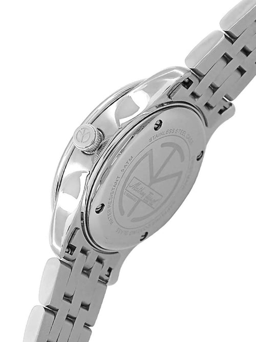 Mathey-Tissot Swiss Made Edmond Metal Crystal White Dial Ladies Watch View 1