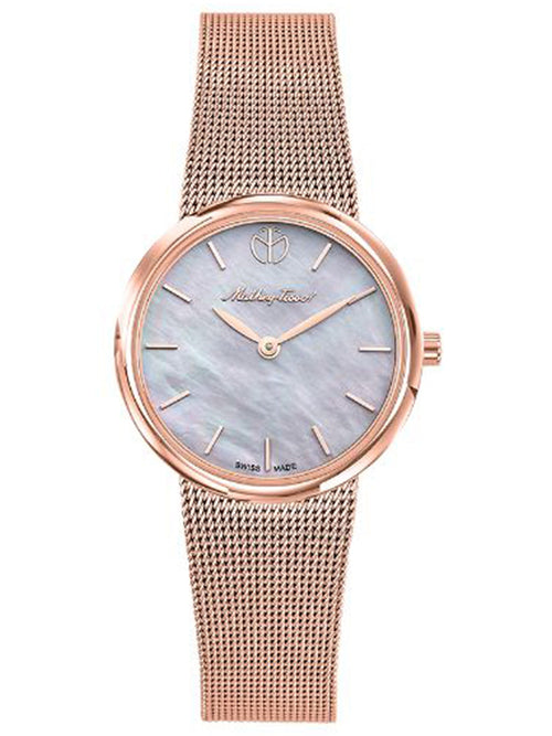 Mathey-Tissot Analog Mother of Pearl Dial Women's Watch-D403PI