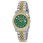 Mathey-Tissot Swiss Made Analog Green Dial Watch For Women - D810BV