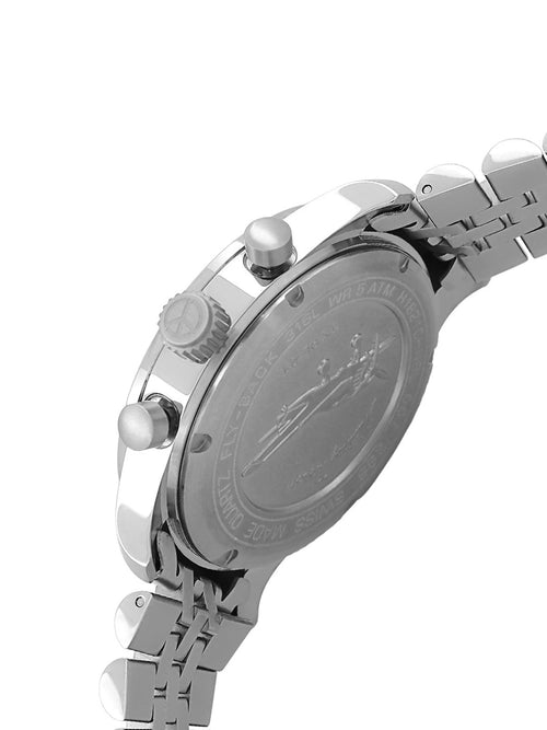 Mathey-Tissot Analog Silver Dial Men's Watch-H1822CHAS_1