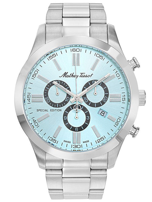 Mathey-Tissot Special Edition Chronograph Blue Dial Men's Watch - H455CHSK