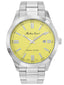 Mathey-Tissot Special Edition Analog Yellow Dial Men's Watch - H455J