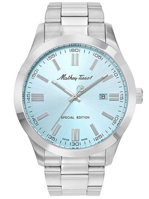 Mathey-Tissot Special Edition Analog Blue Dial Men's Watch - H455SK