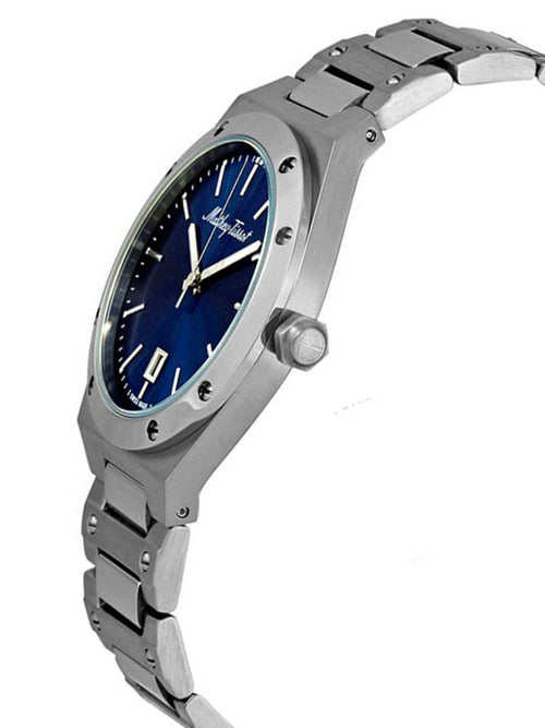 Mathey-Tissot Swiss Made Eliser Blue Dial Men's Watch View 2