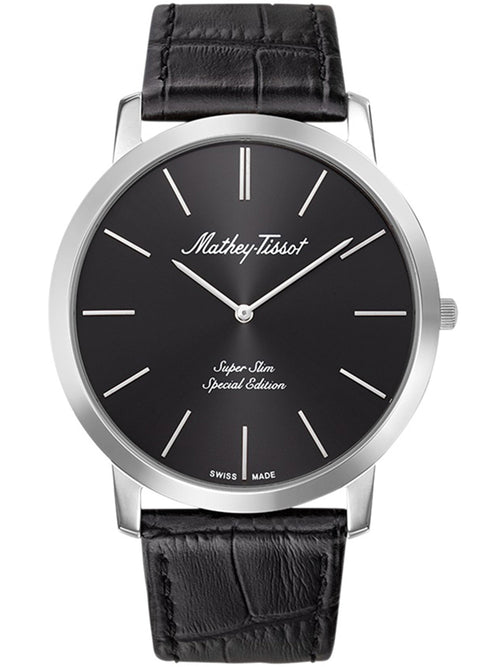 Mathey-Tissot Quartz Black Dial Men's Watch-H6915AN