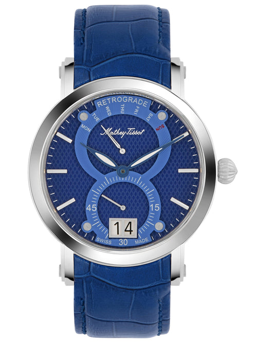 Mathey-Tissot Analog Blue Dial Men's Watch-H7022ABU