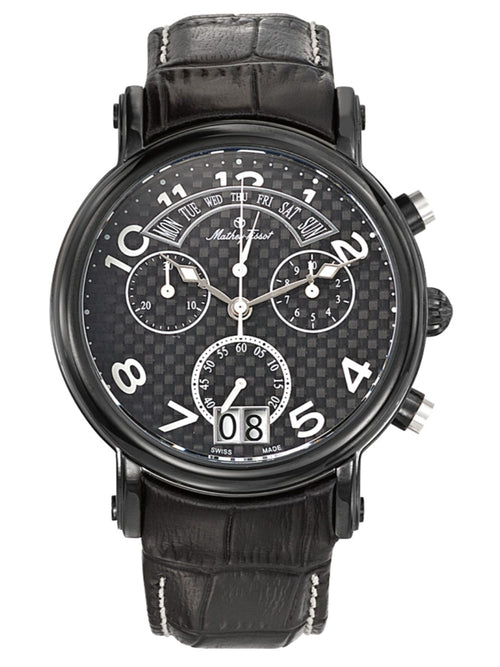 Mathey-Tissot Analog Black Dial Men's Watch-H7030RSB