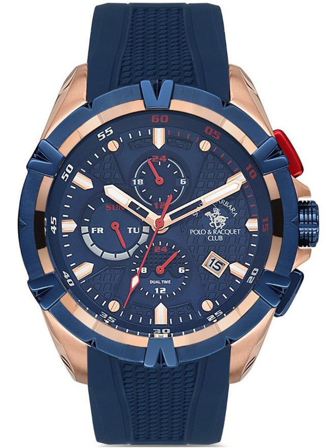Santa Barbara Polo & Racquet Club Sb.2.1135.2 Men's Wristwatch