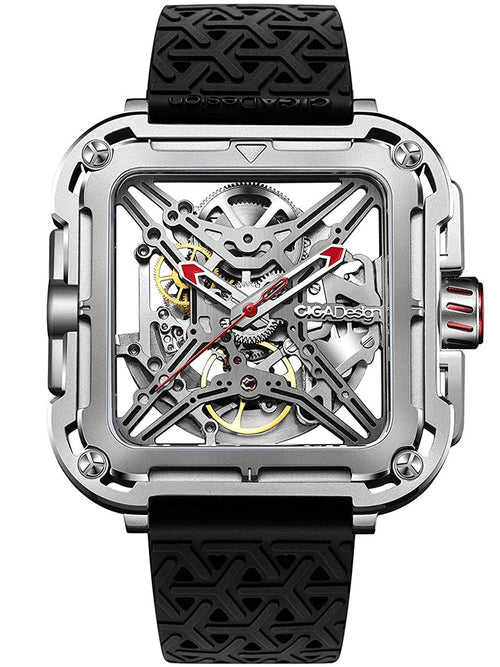 CIGA Design X Series Men's Mechanical Watch - X011-SISI-W25BK